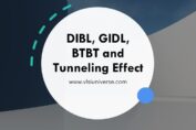 DIBL GIDL BTBT and Tunneling effect in CMOS Devices